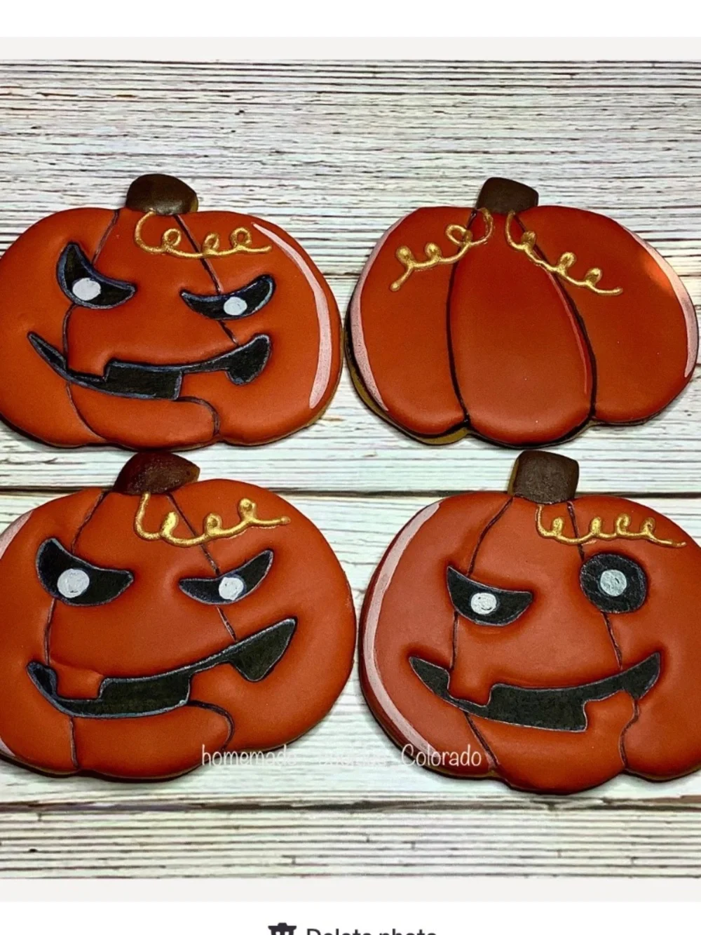 5-Piece Halloween Metal Cookie Cutter Set Witch Hat, Bat, Pumpkin, Cat, Ghost